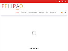 Tablet Screenshot of felipao.es